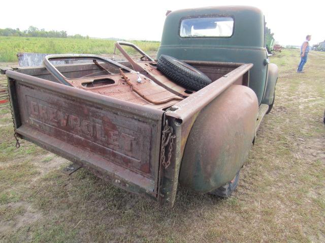 1666. 1954 Chevrolet Pickup, Parts or Repair