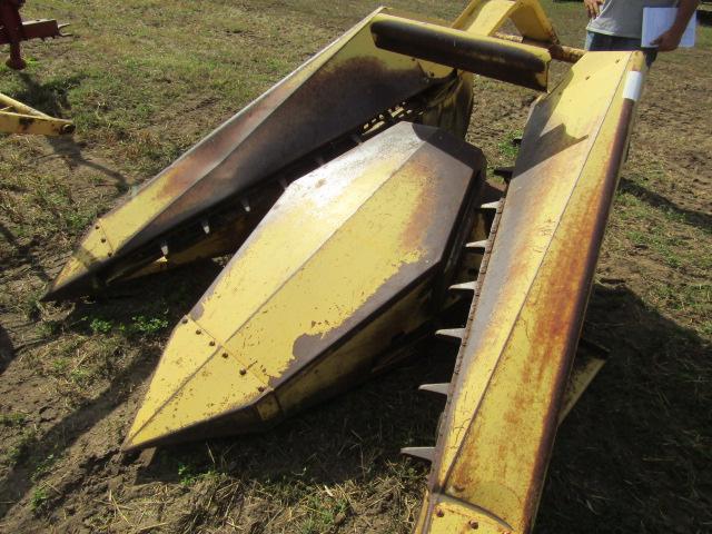 1669. New Holland Super 717 Forage Harvester, Two Row Wide Corn Head and 5.