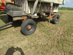 1690. Deer Stand Made From Pickup Camper, Several Windows, Mounted on MN 4