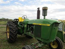 1709. 1964 John Deere Model 4020 Diesel Tractor, Wide Front, 3 Point, Open