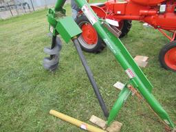 914. Frontier Model PHD 300 3 Point Post Hole Auger with 12 Inch Auger, Lik