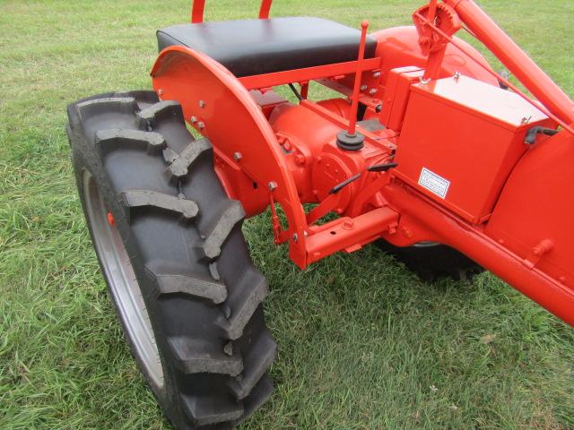 915. 1948 Allis Chalmers Model B  Tractor, New 9.5 X 24 Inch Rear Rubber, P
