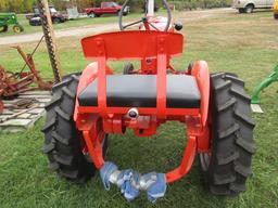 915. 1948 Allis Chalmers Model B  Tractor, New 9.5 X 24 Inch Rear Rubber, P