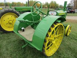 916. Very Nice 1930 John Deere Model GP Tractor, Factory Flat Spoke Rear Wh