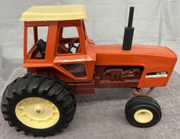 1/16 Allis-Chalmers 7060 tractor, maroon belly, repaint, no box