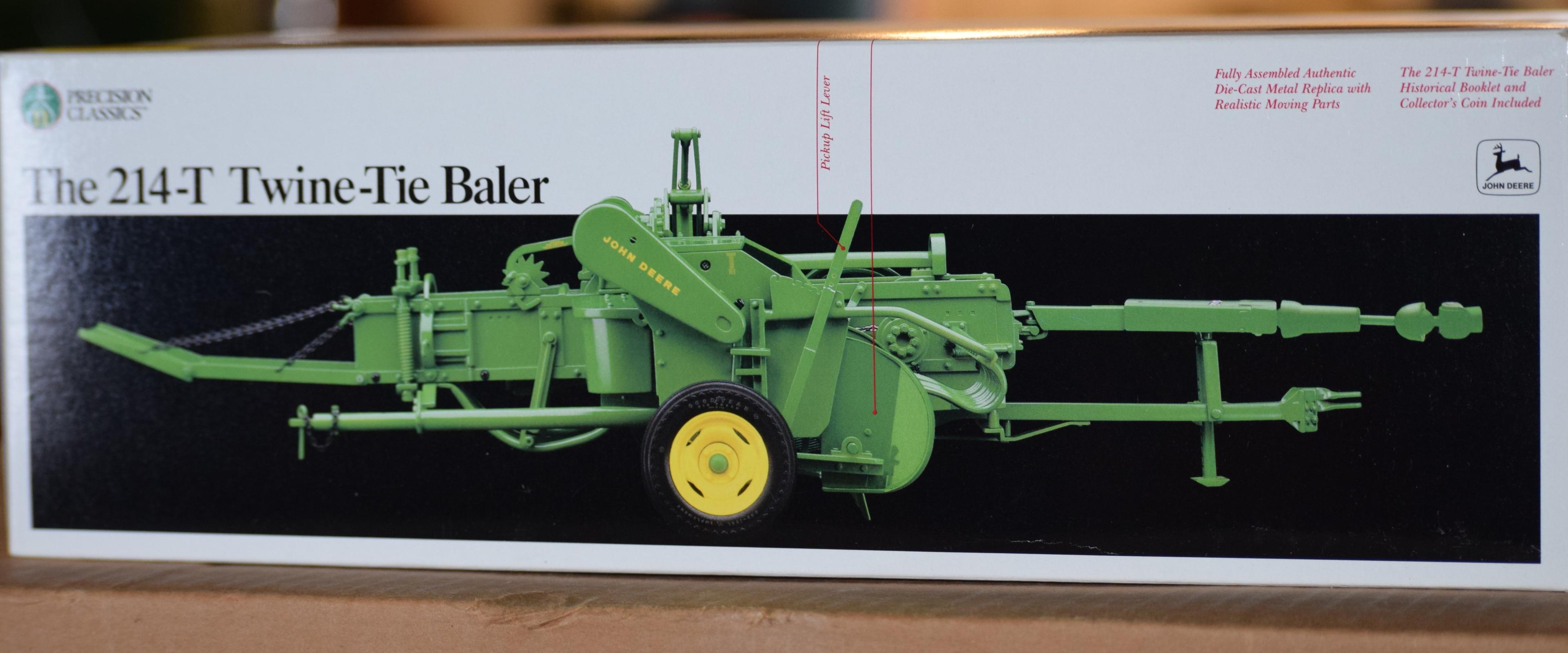 11.   221-394. 214 T Baler, Precision # 11, NIB, Tax