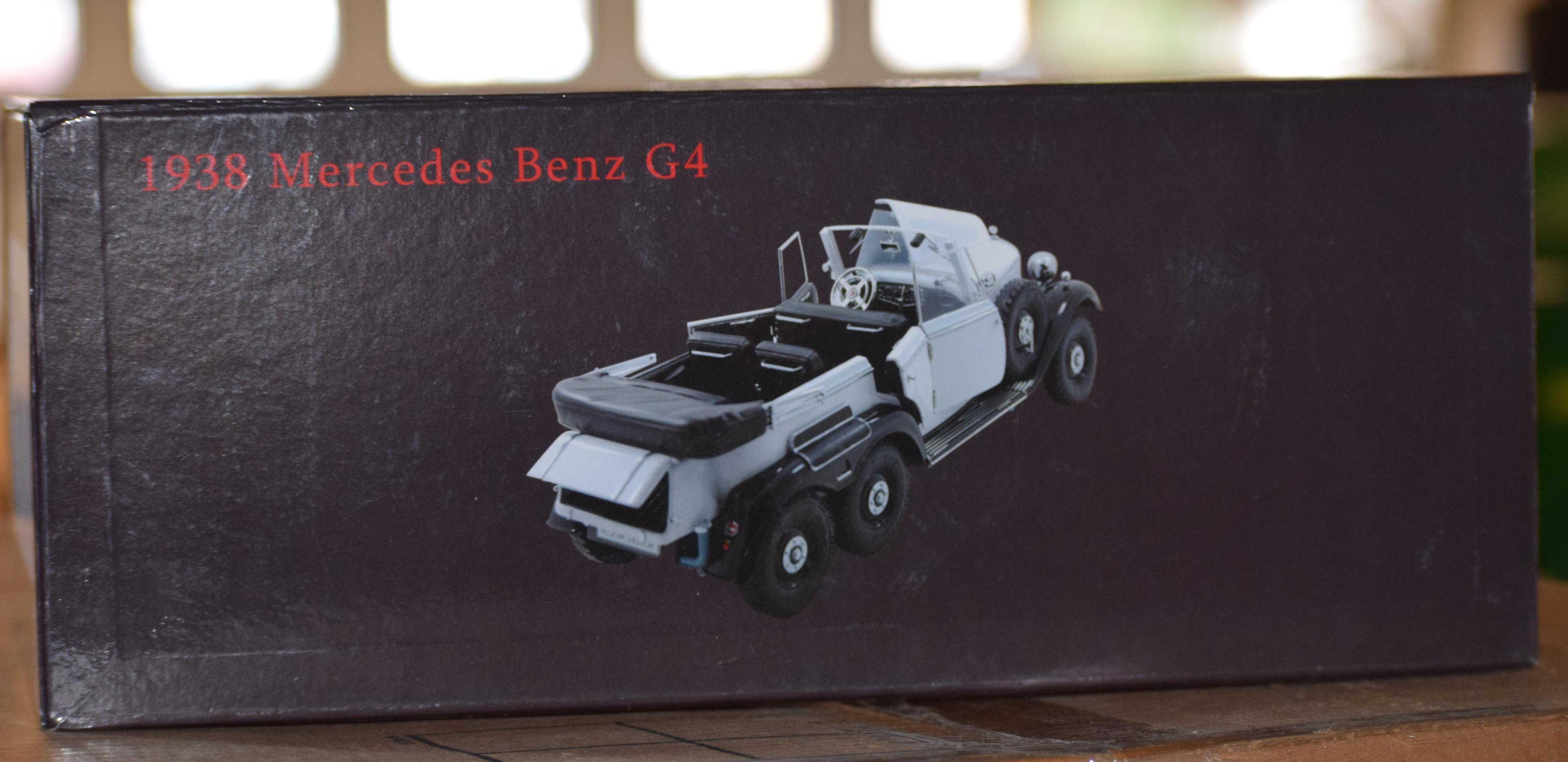 38.   225-413, 1938 Mercedes Benz G4 Car, NIB, Tax