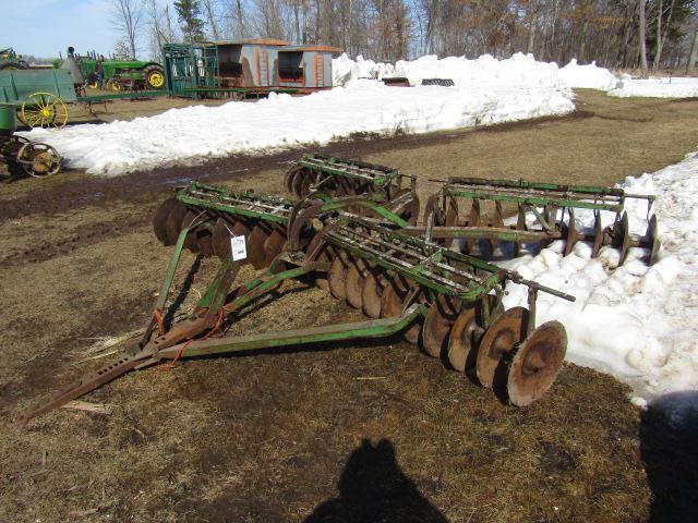 492. John Deere 10 FT. Tandem Tractor Disc, Trip Tilt Blades