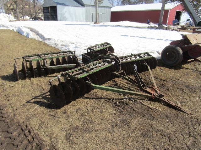 492. John Deere 10 FT. Tandem Tractor Disc, Trip Tilt Blades