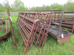 1868. (7) 16 FT. Long X 64 Inches High Interlocking Corral Panels, Your Bid