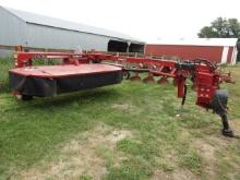 283. 2104 CASE IH MODEL DC-102 DISC STYLE MOWER CONDITIONER, 10 FT. 4 INCH