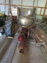 361. McCORMICK ELECTRIC AND HAND CRANK CREAM SEPARATOR WITH BOWLS AND DISCS