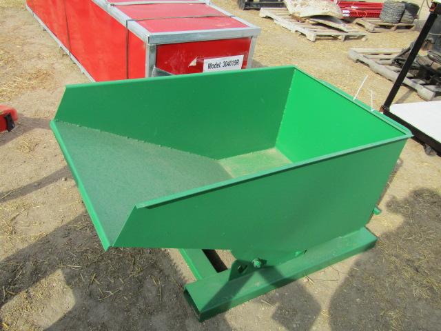 1467. 325-1075, PALLET FORK DUMPING BIN, TAX