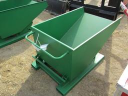 1467. 325-1075, PALLET FORK DUMPING BIN, TAX