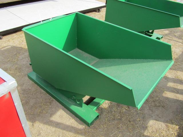 1467. 325-1075, PALLET FORK DUMPING BIN, TAX