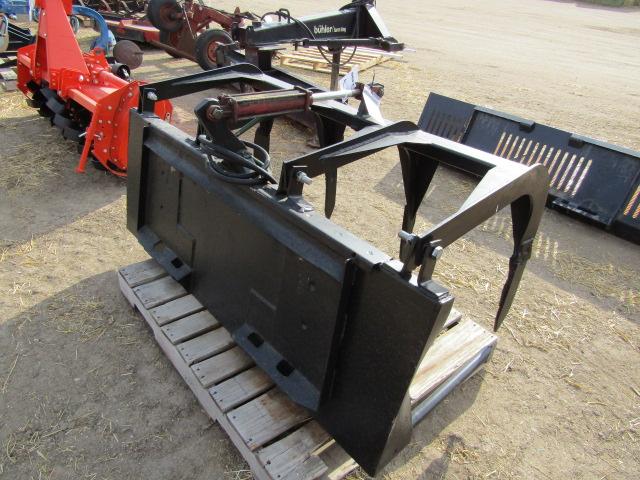 1490. 364-993, 66 INCH SKID LOADER MANURE GRAPPLE BUCKET, TAX