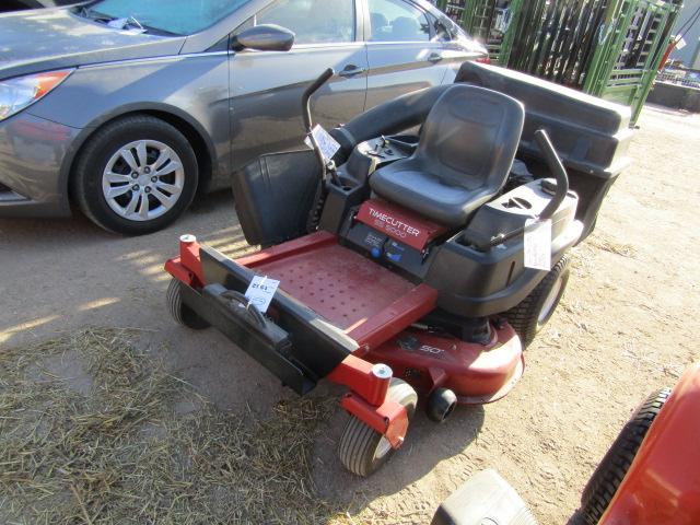 1552. 221-281. 2013 TORO SMART SPEED TIME CUTTER ZERO TURN LAWN MOWER, 50 I