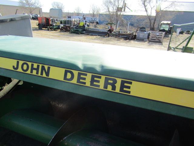 1556. 475-1520 JOHN DEERE MODEL 328 SQUARE BALER, # 40 EJECTOR, HYD. POLE, SN# 8428