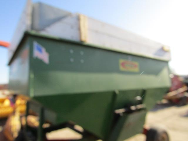 1563. 349-832. DAKON 200 BU +/- GRAVITY BOX WITH EXT. ON KORY MODEL 6072 WA