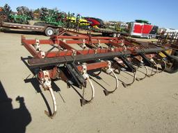 1589, 349-1015, IH # 345 FIELD CULTIVATOR WITH PLOW BAR HARROW, TAX / SIGN