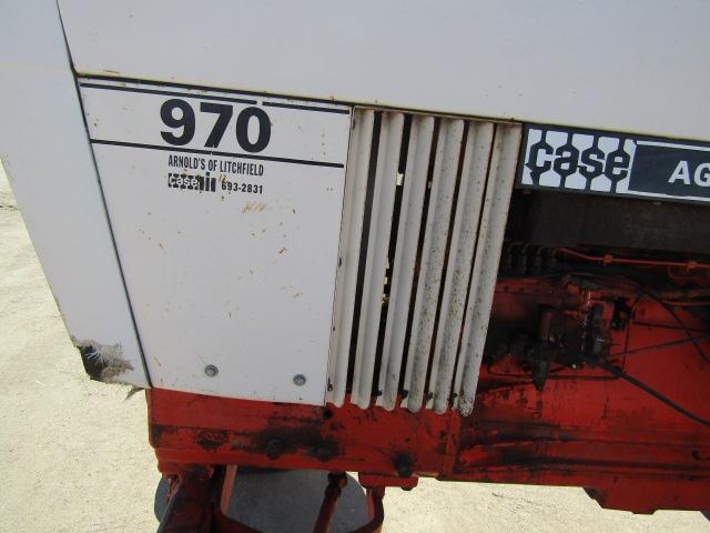 1612. 513-1336. CASE MODEL 970 DIESEL TRACTOR, POWER SHIFT, 3 POINT, SINGLE