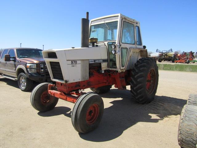 1612. 513-1336. CASE MODEL 970 DIESEL TRACTOR, POWER SHIFT, 3 POINT, SINGLE