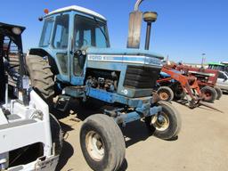 1614. 370-804. FORD 8700 DIESEL TRACTOR, CAB, DUAL POWER, DUAL HYDRAULICS,