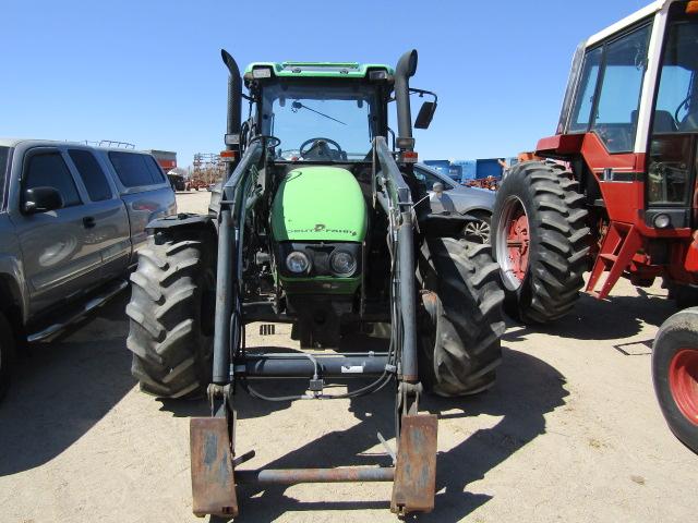 1620. 472-1212, DEUTZ FAHR AGRO PLUS DIESEL TRACTOR, CAB, DUAL HYD. 3 POINT