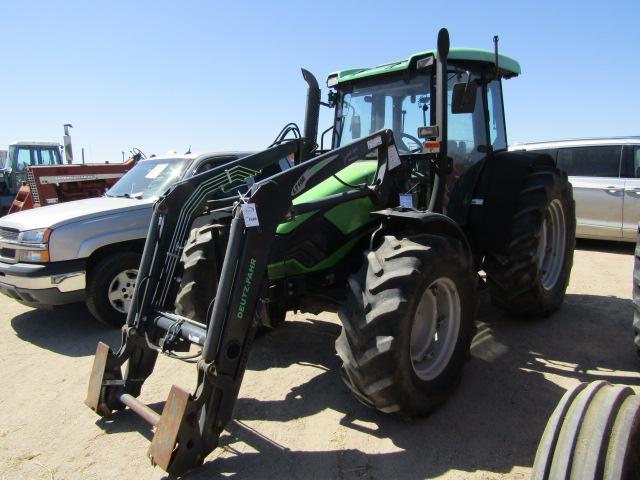 1620. 472-1212, DEUTZ FAHR AGRO PLUS DIESEL TRACTOR, CAB, DUAL HYD. 3 POINT