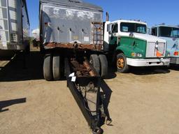 1717. 273-487, SHOP BUILT 42 FT. GRAIN TRAILER WITH DOLLY FOR FARM TRACTOR,