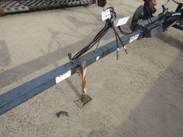 1815. 383-1006, OGDEN 10 WHEEL V RAKE ON CART, TAX / SIGN ST3