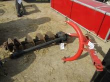 1469. 436-1035. 3 POINT SPEECO POST AUGER WITH 12 INCH AUGER, TAX