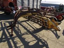 1578. 349-743. NEW HOLLAND MODEL 260 9 FT. PARALLEL BAR RAKE, RUBBER MOUNTE