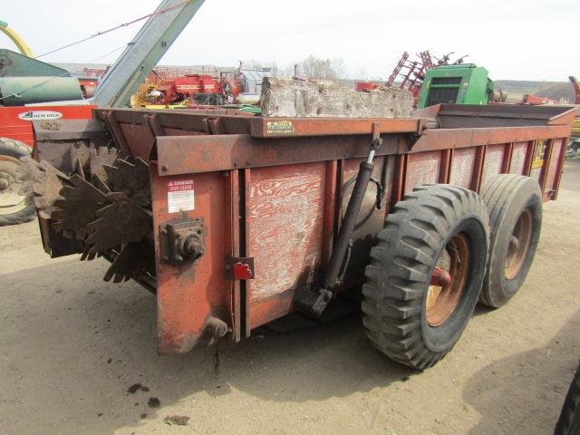 430. 203-234, H&S 350 MANURE SPREADER, ENDGATE, TAX / SIGN ST3