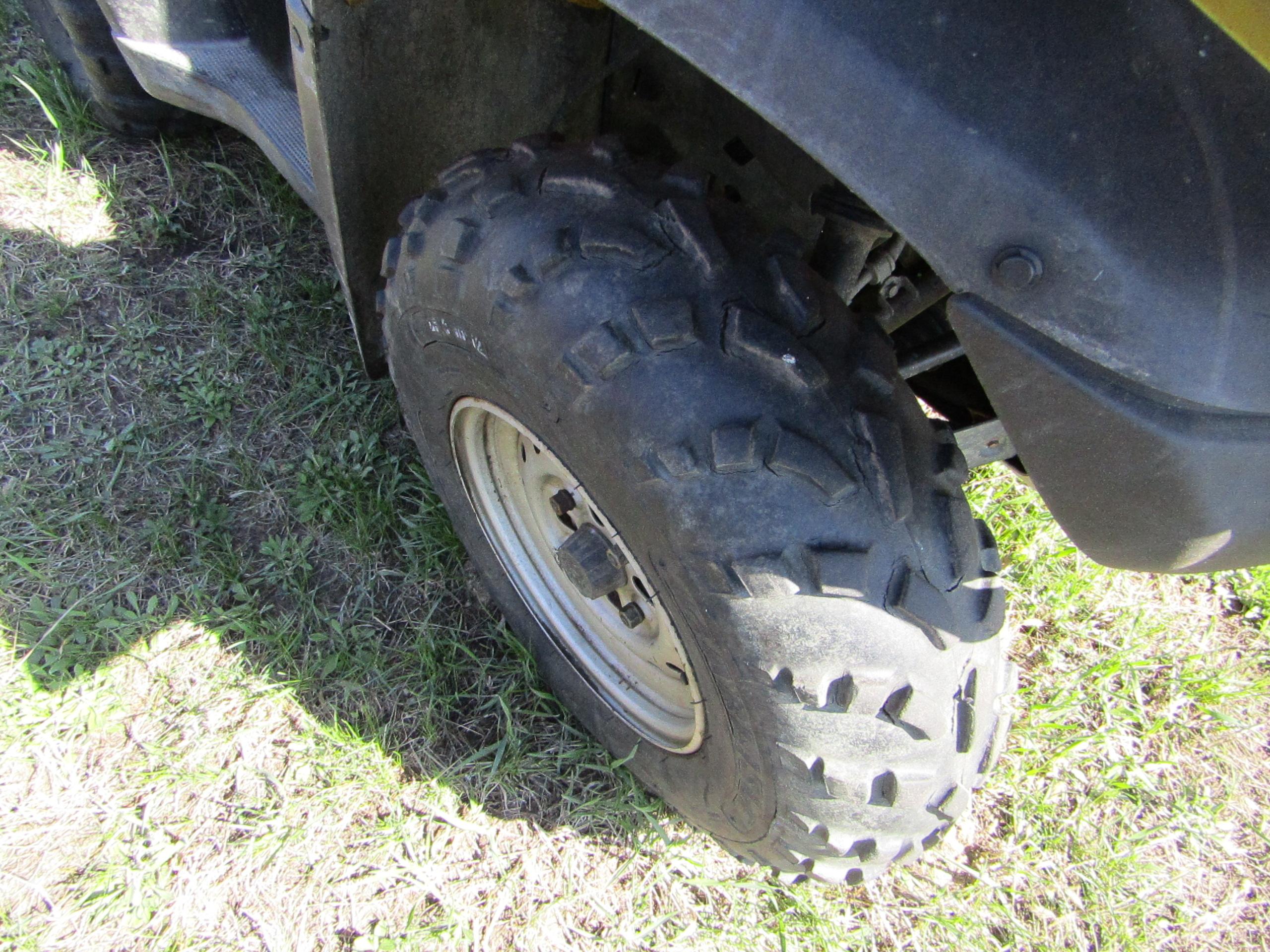 23. 2006 HONDA FOREMAN, 4 X 4, 2 SPARE TIRES, SHOWS 1525 MILES, YOUR BID PL