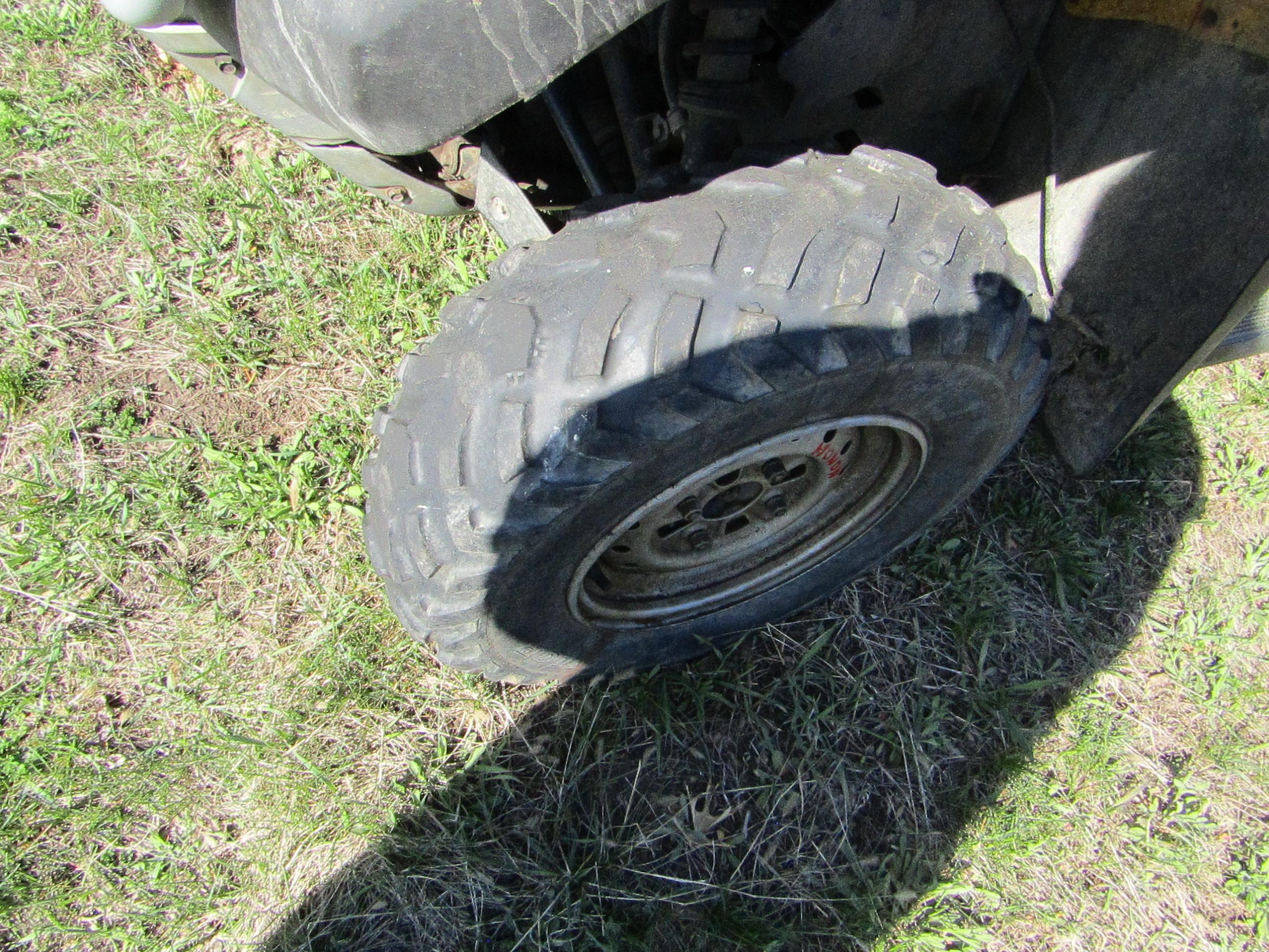 23. 2006 HONDA FOREMAN, 4 X 4, 2 SPARE TIRES, SHOWS 1525 MILES, YOUR BID PL