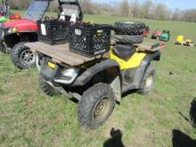 23. 2006 HONDA FOREMAN, 4 X 4, 2 SPARE TIRES, SHOWS 1525 MILES, YOUR BID PL