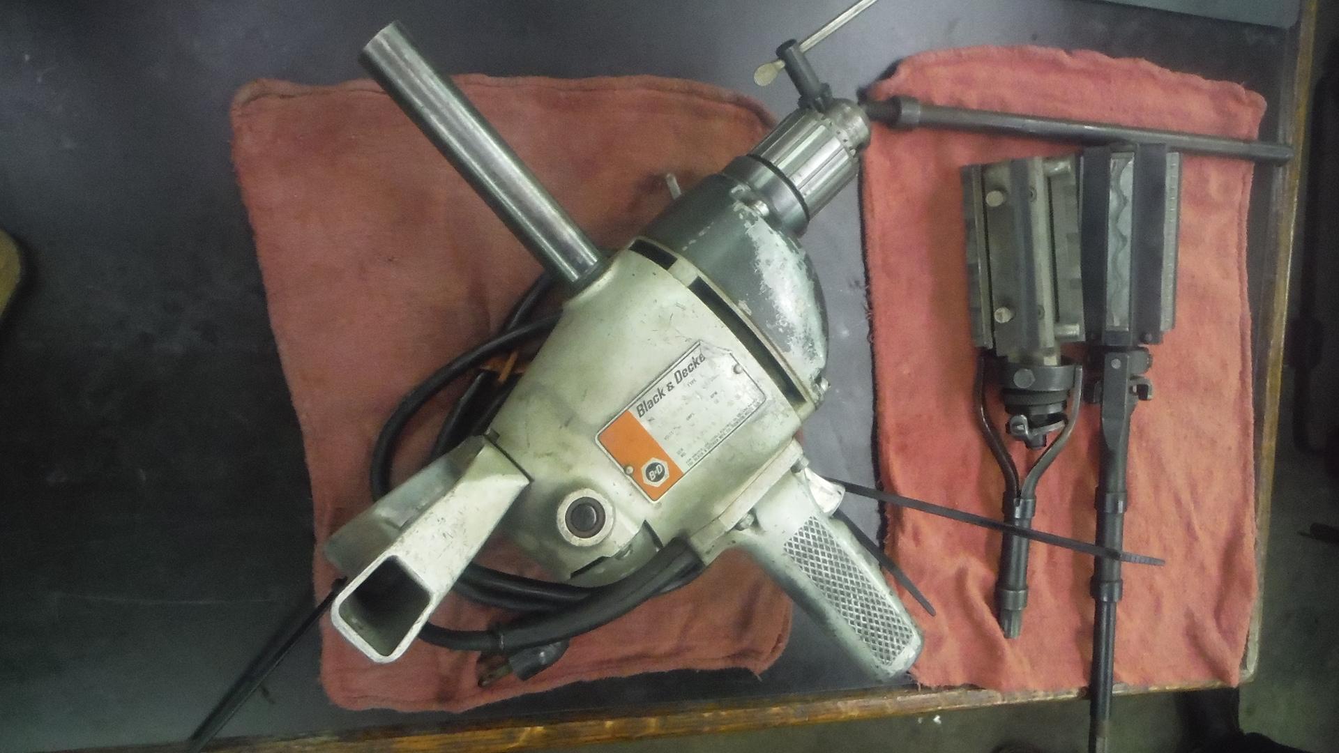 Electric Drill for honing w/ (3) honing mandrels