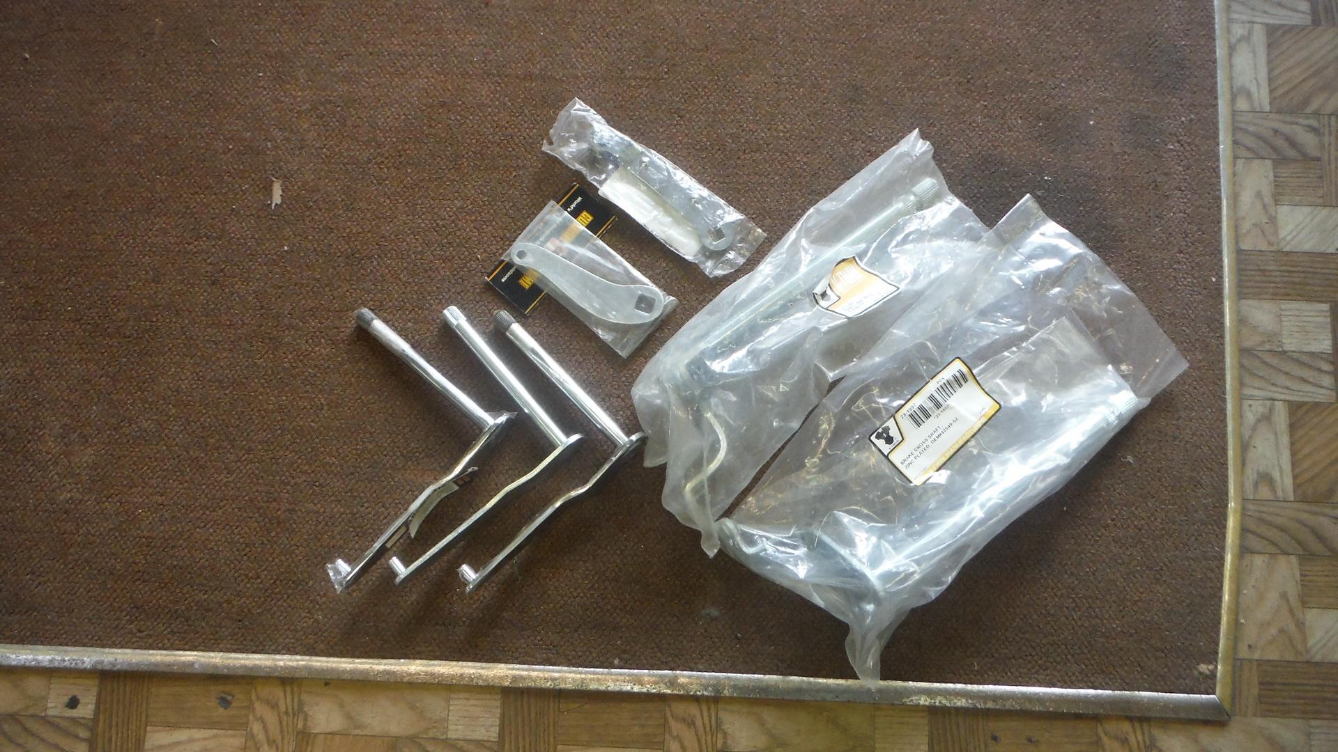 Lot of Shifter and Brake shafts