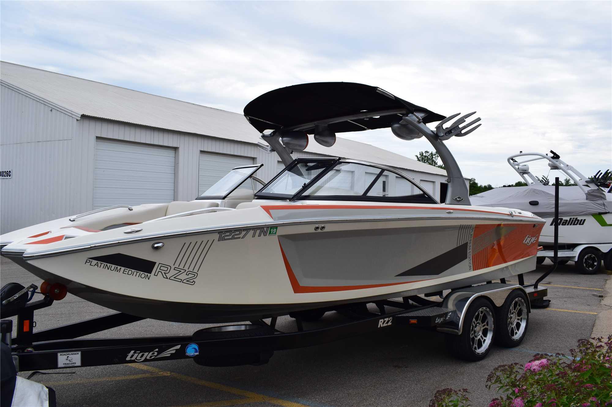 2011 Tige Model: RZ2 Platinum. VIN:TIX0797CK011. Hours: 354. This boat is located in Grand Rapids, M