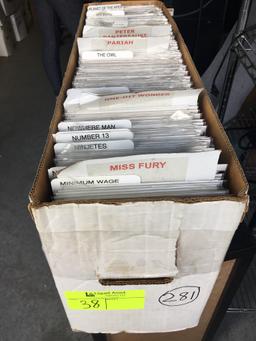 281 New Comic Books, titles to include but not limited to: Minimum Wage, Miss Fury, Ninjets, Number
