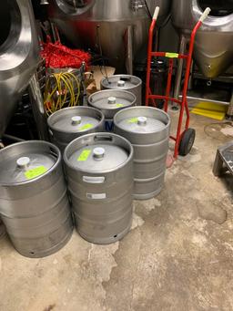 Full Size Kegs & Cart