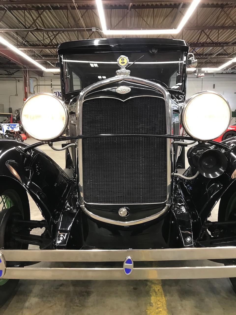 1931 Ford Model A, 2-Door sedan body style 55B. VIN: A3136602