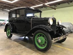 1931 Ford Model A, 2-Door sedan body style 55B. VIN: A3136602