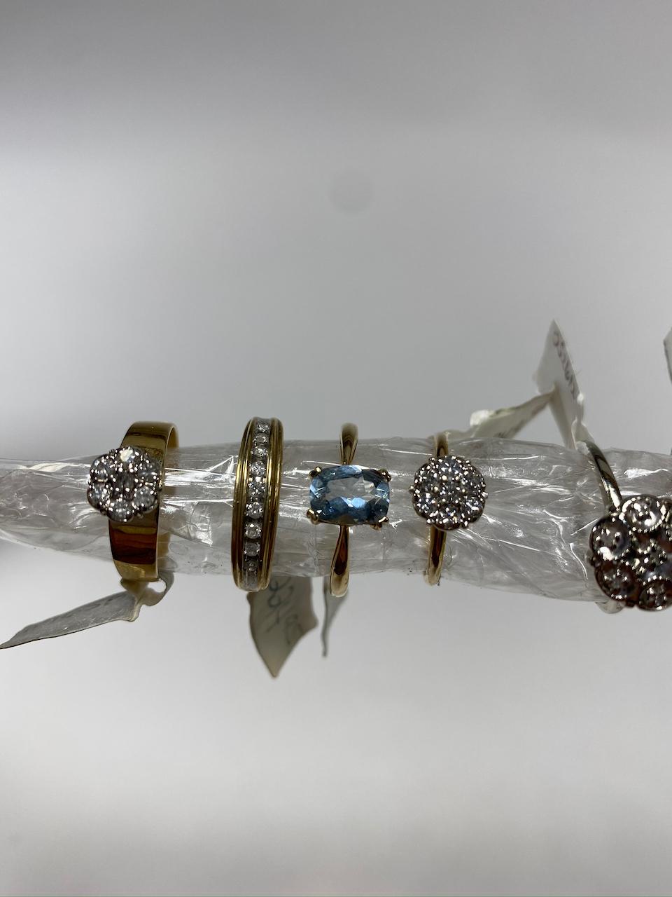 Women's Rings, sizes vary. Estimated Retail Value of $2,524.00