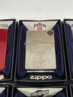 Zippo lighters. Estimated retail value $294.00