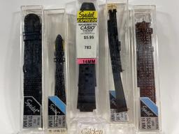 Watch bands, ranging from 9mm to 20mm. Estimated Retail Value of $221.00