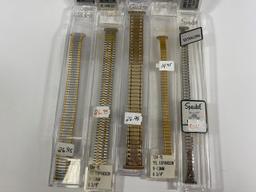 Watch bands, ranging from 9mm to 20mm. Estimated Retail Value of $221.00