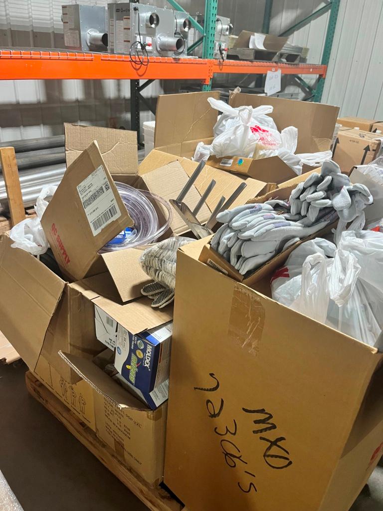 Dexter, MO- Merch. Pallet Lot Approx. $7k at Retail of: VAX/PHARM, OFFICE&JANITOR, CLOTHING, & MORE