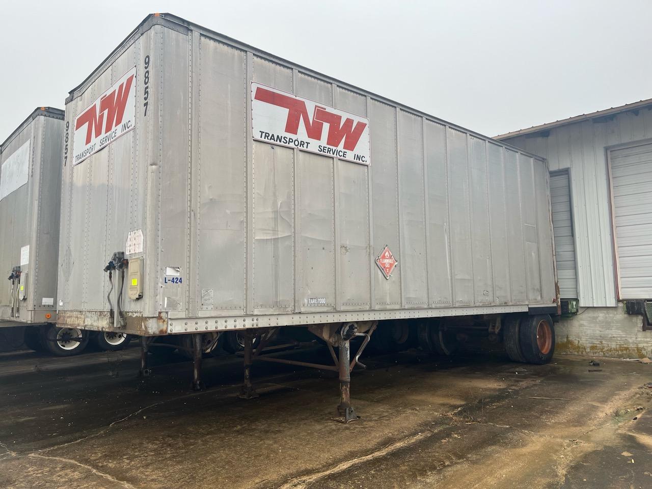 Semi Dry Van Trailer